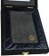 Купить оптом Обложка для паспорта "Saffiano" с накладкой "Gorgone Luxus Antiqua" (в подарочной коробке)