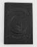 Купить оптом Обложка для паспорта "Полумесяц и Мечеть Кул-Шариф" кожа (3D) цвет чёрный