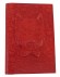 Купить оптом Обложка для паспорта "Хипстер Вест" кожа (3D) цвет красный
