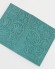 Купить оптом Обложка для паспорта "Цветы Ромашки" кожа (3D) цвет бирюза