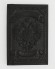 Купить оптом Обложка для паспорта "Герб РФ и Московская Соборная Мечеть" кожа (3D) цвет чёрный
