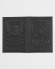 Купить оптом Обложка для паспорта "Герб РФ и Рамзан Кадыров" кожа (3D) цвет чёрный
