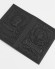 Купить оптом Обложка для паспорта "Орёл Императорский и Путин В.В." кожа (3D) цвет чёрный