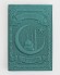 Купить оптом Обложка для паспорта "Полумесяц и Московская Соборная Мечеть" кожа (3D) цвет бирюза