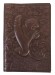 Купить оптом Обложка для паспорта "Хипстер Мастер Тигрица" кожа (3D) цвет коричневый